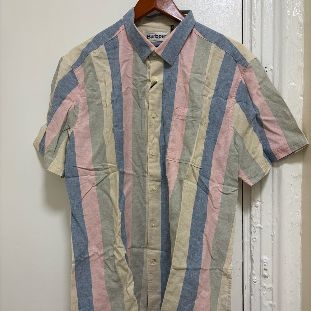 Barbour Multicolor Striped Button-Up Shirt